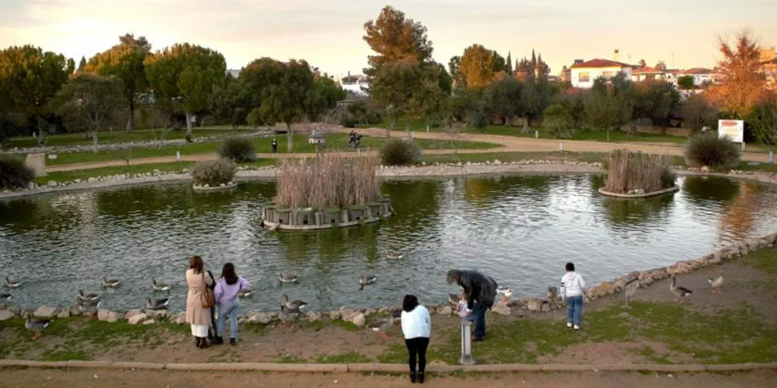Parque de Gines en el Aljarafe sevillano