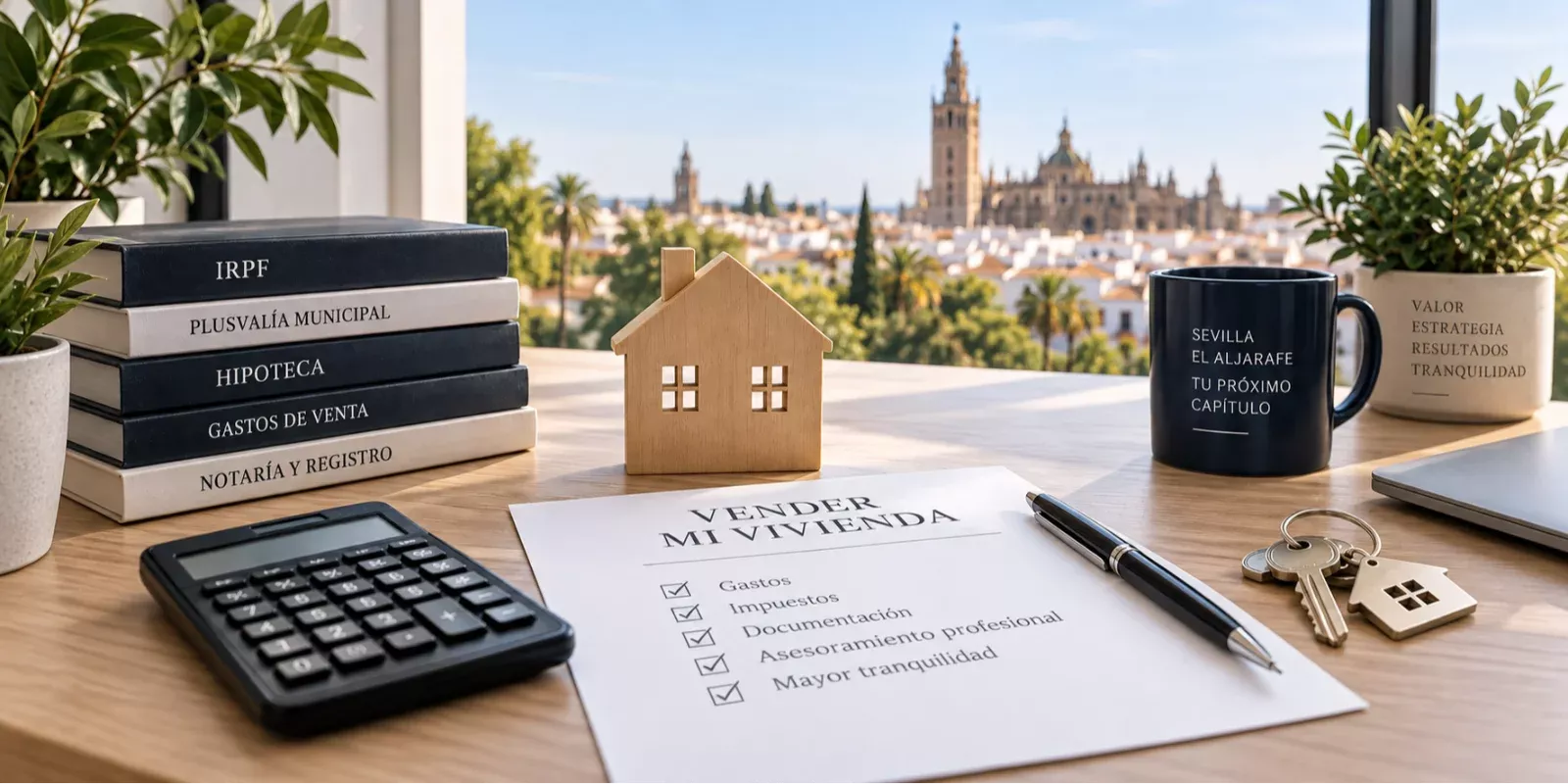 Gastos e impuestos al vender una vivienda en Sevilla y Aljarafe