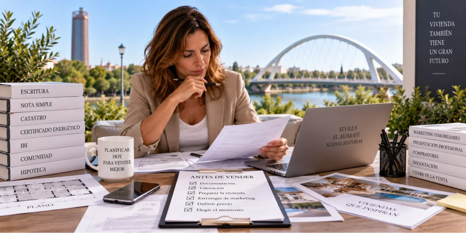 Preparación profesional de una vivienda antes de ponerla a la venta en Sevilla y Aljarafe