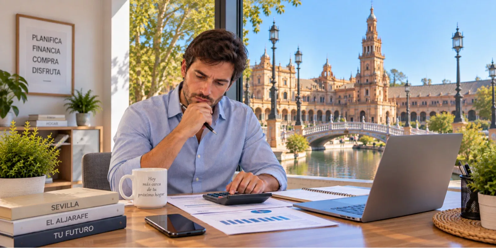 Presupuesto para adquirir una vivienda en Sevilla o el Aljarafe.