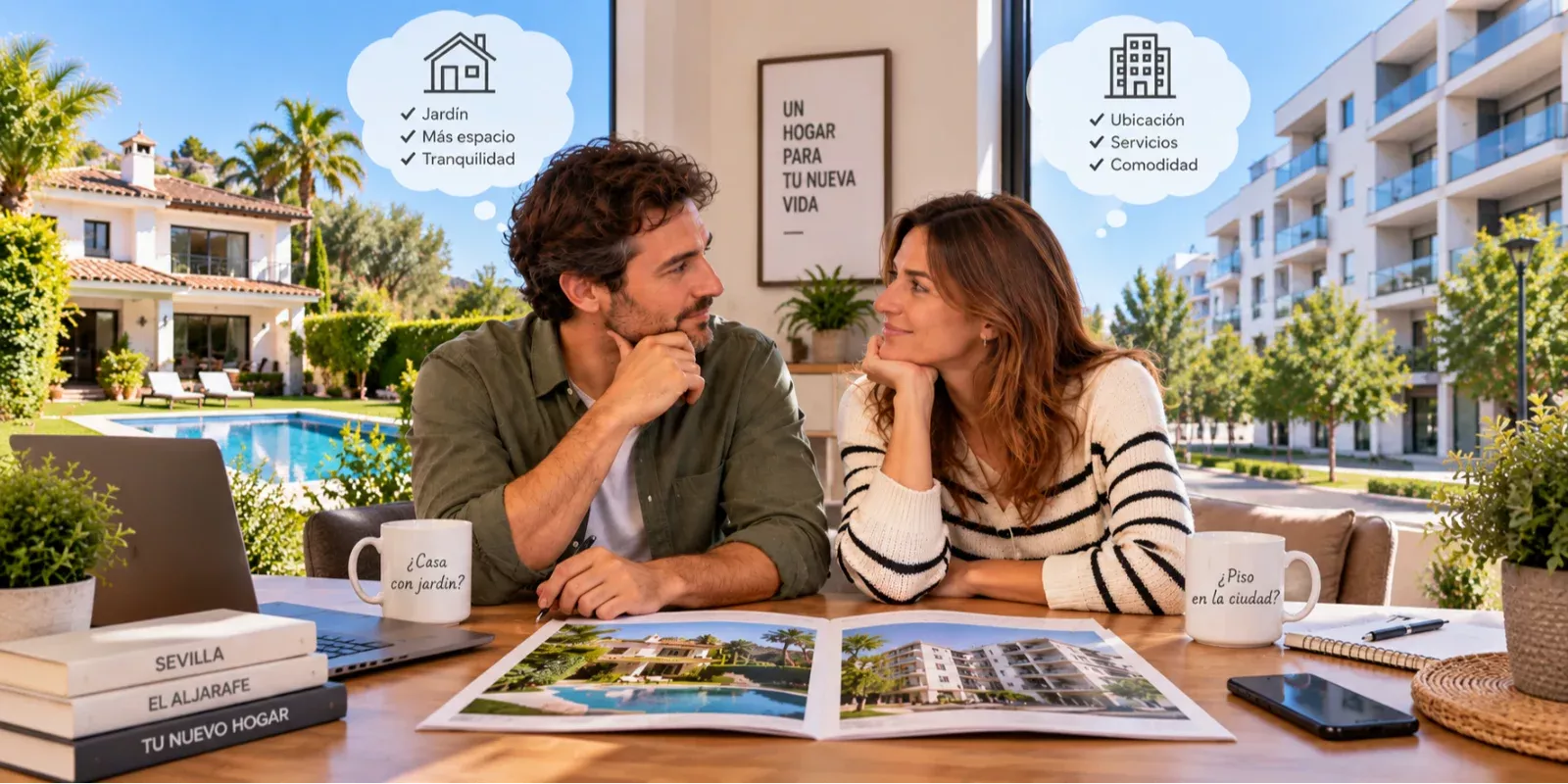 Antes de elegir dónde comprar una vivienda.