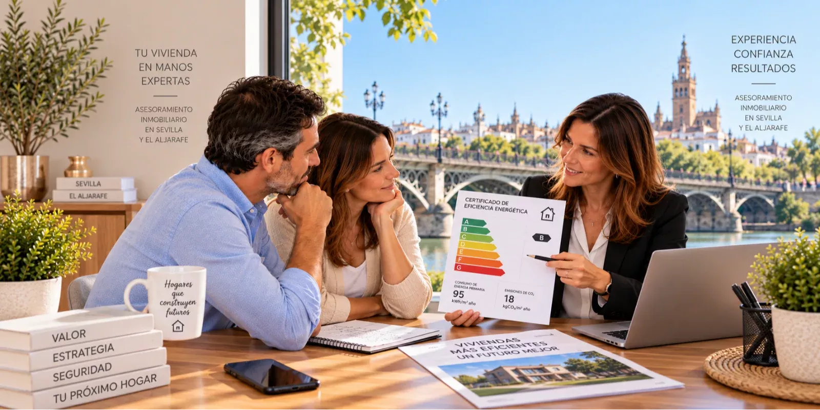 Eficiencia energética y las características de una vivienda antes de comprar en Sevilla o el Aljarafe.